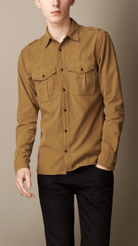 burberry military shirt|Burberry Off.